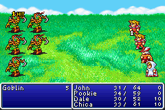 final fantasy gba screenshot