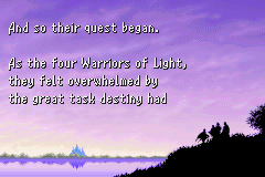 final fantasy gba screenshot