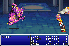 final fantasy advance screen