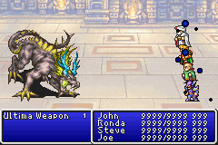 final fantasy ii advance screen