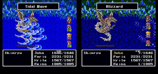 final fantasy v boss shinryu