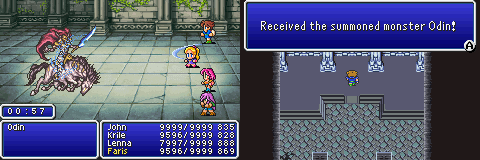 final fantasy v advance odin