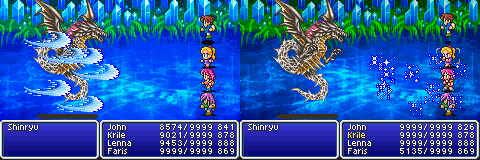 final fantasy v boss shinryu