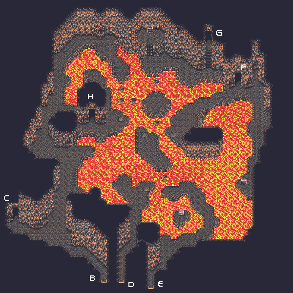 final fantasy vi advance dragon's den map