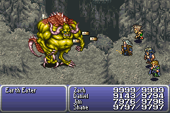 final fantasy vi advance boss earth eater