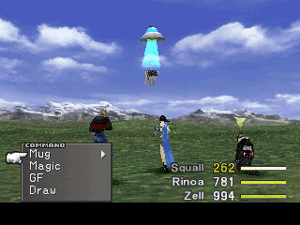 final fantasy viii alien encounter cow