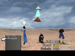 final fantasy viii alien encounter pyramid