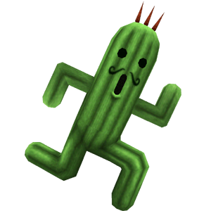 final fantasy kingdom, final fantasy viii gf jumbo cactuar