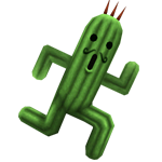 final fantasy kingdom, final fantasy viii gf jumbo cactuar