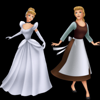 kingdom hearts character cinderella