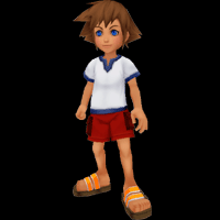 kingdom hearts character sora