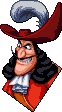 kingdom hearts character captain hook