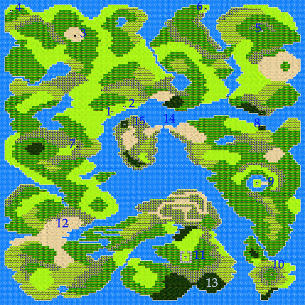 dragon warrior world map