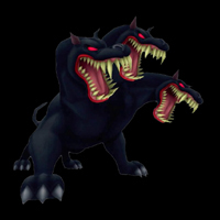 kingdom hearts character cerberus