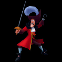 kingdom hearts character captain hook