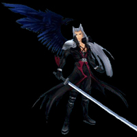 kingdom hearts character sephiroth