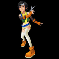 kingdom hearts character yuffie