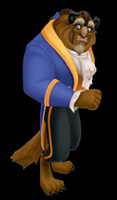 kingdom hearts character beast