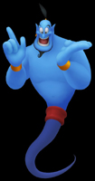 kingdom hearts character genie