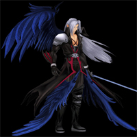 kingdom hearts character sephiroth