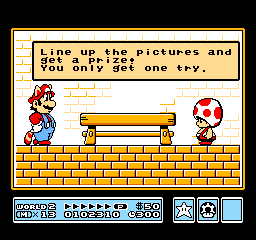 mario 3 match game