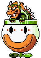 super mario world boss Bowser